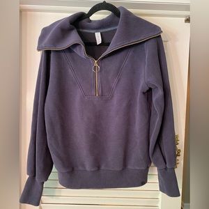 Varley Vine Half-Zip Pullover navy blue classic